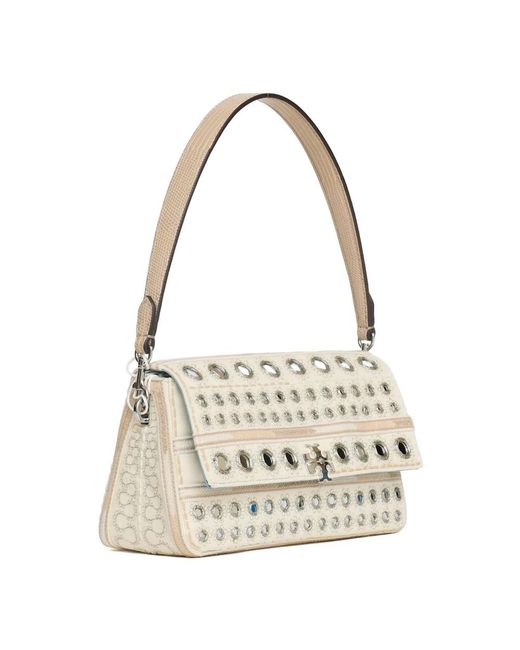 Tory Burch Metallic Shoulder Bags