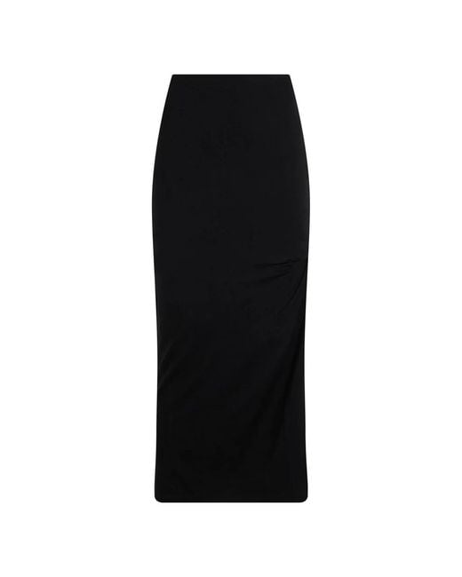 Totême  Black Midi Skirts