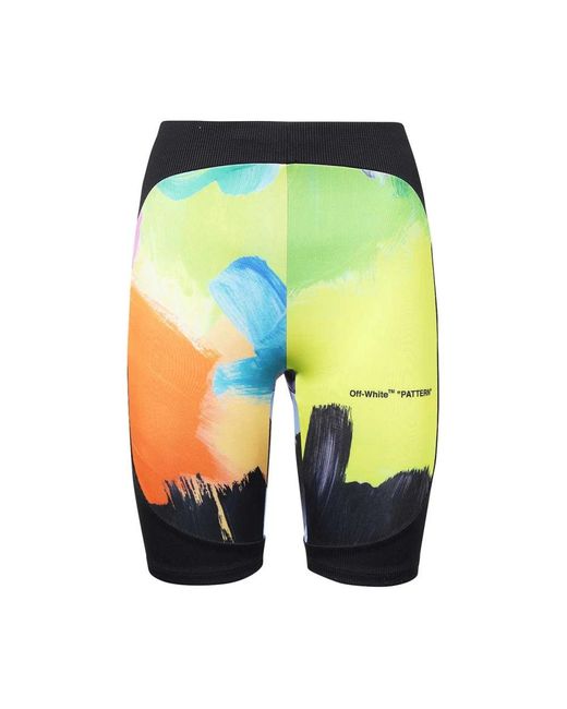 Training Leggings di Off-White c/o Virgil Abloh in Yellow