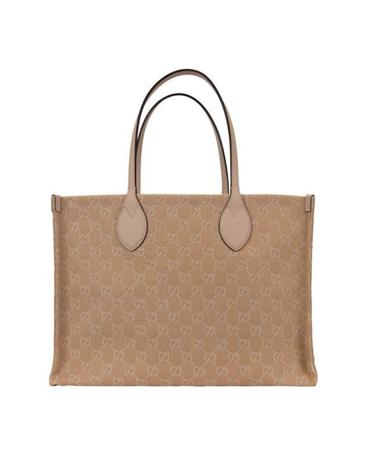 Gucci Brown Tote Bags