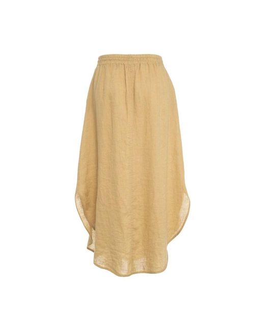 Midi Skirts Ottod'Ame de color Natural