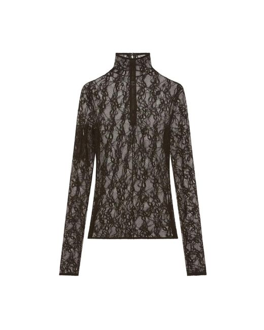 Courreges Black Turtlenecks