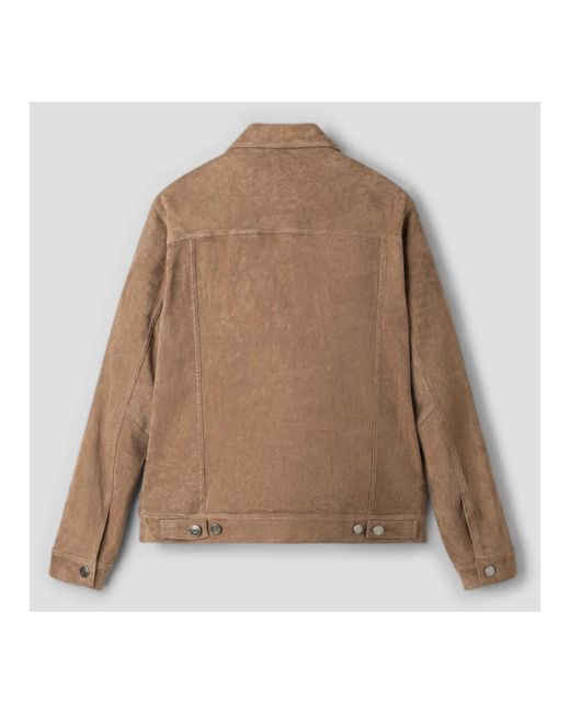 Leather Jackets Giorgio Brato pour homme en coloris Brown