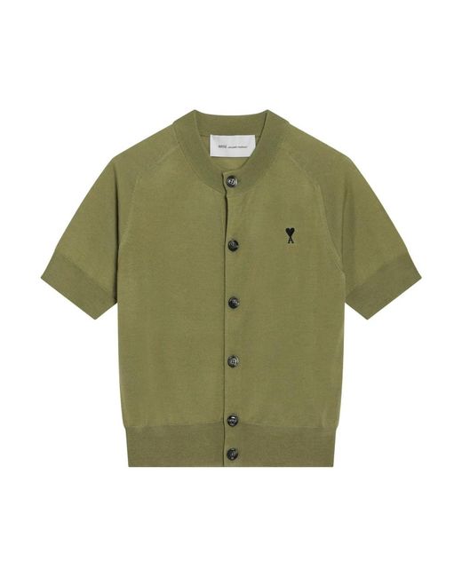 AMI Green Cardigans for men
