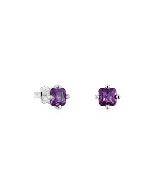 Tous Earrings in het Purple