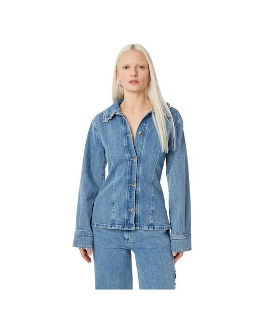 FABIENNE CHAPOT Inda Blouse in het Blue