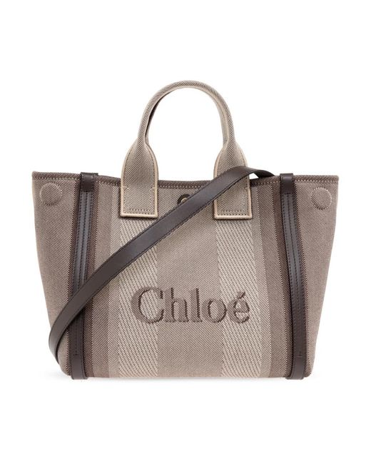 Chloé Brown Handtasche trage klein