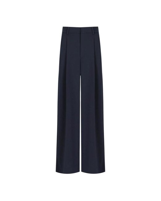 Weekend by Maxmara Blue Wide Trousers