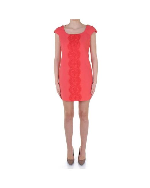 Elisabetta Franchi Red Short Dresses