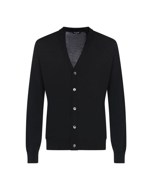 Cardigans Franzese Collection de hombre de color Black