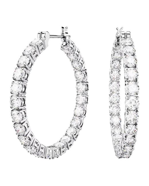 Swarovski Metallic Earrings