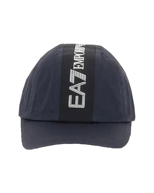 EA7 Caps in het Blue
