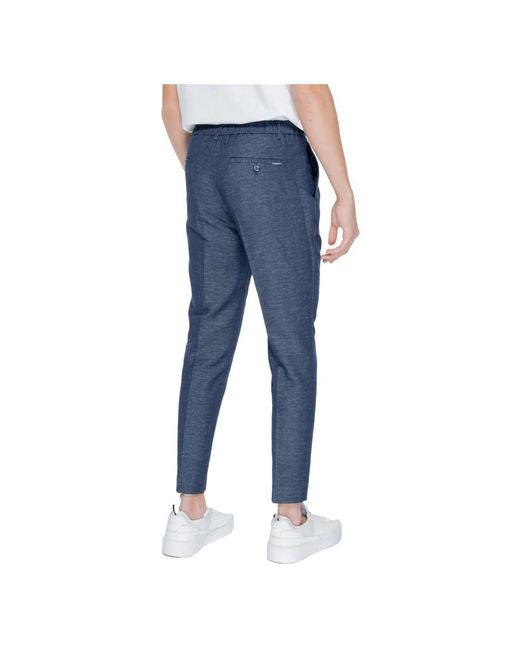 Trousers > cropped trousers Antony Morato pour homme en coloris Blue