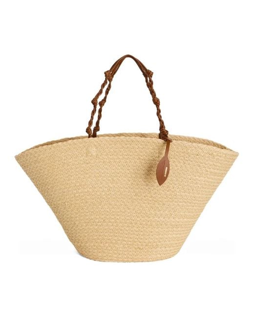 Jil Sander Natural Borsa Shopping
