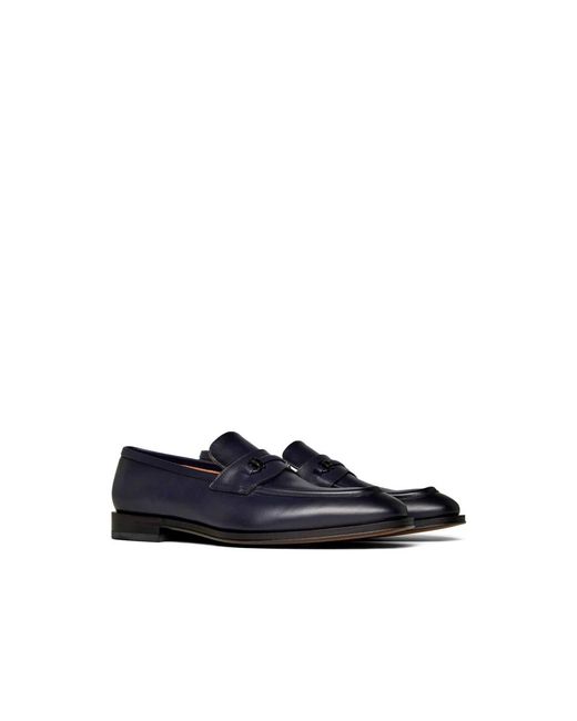 Ferragamo Blue Loafers for men