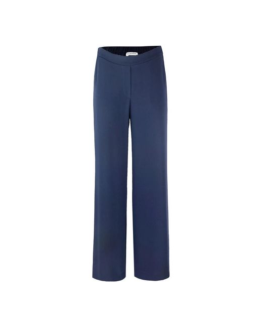 P.A.R.O.S.H. Blue Straight Trousers