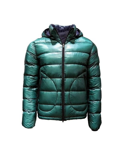 Herno Green Down Jackets for men