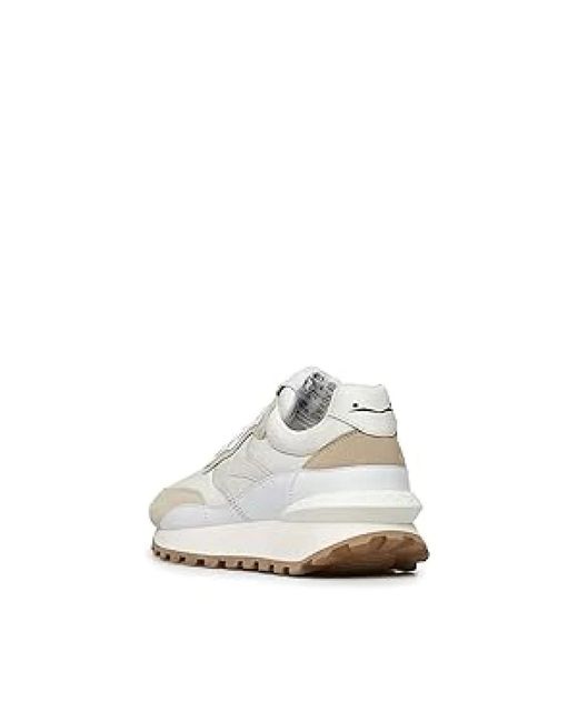 Voile Blanche Bequeme Sneaker Schuhe Für Männer in White für Herren