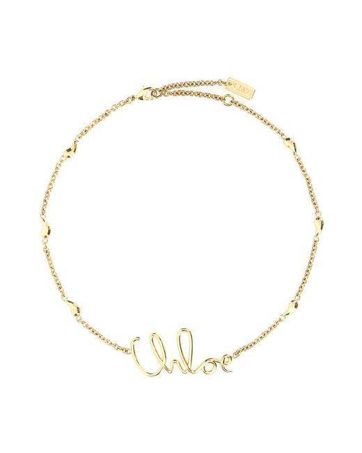 Necklaces Chloé en coloris Metallic