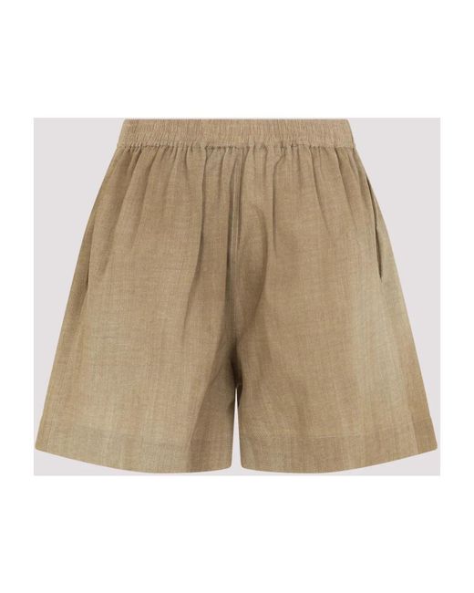 Ermanno Scervino Natural Casual Shorts