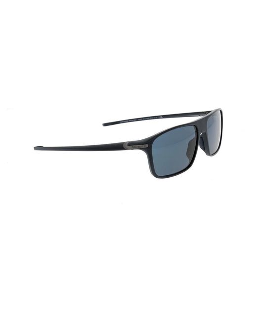 Tag Heuer Blue Tag Heuer Oversized Sunglasses