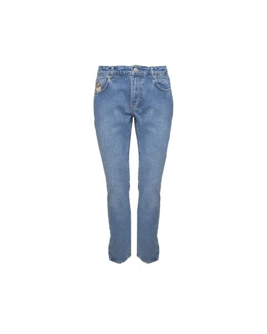 Moschino Blue Slim-Fit Jeans for men