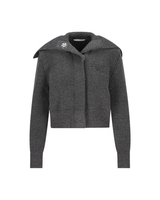 Cardigans Givenchy de color Gray