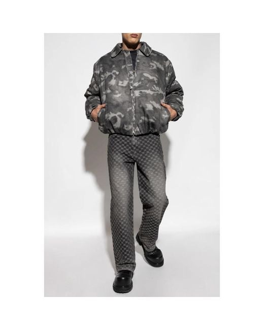 Down Jackets M I S B H V de hombre de color Gray