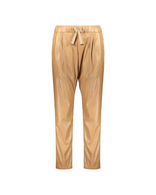 Herno Broeken ,Katoen Rechte Broek in het Natural