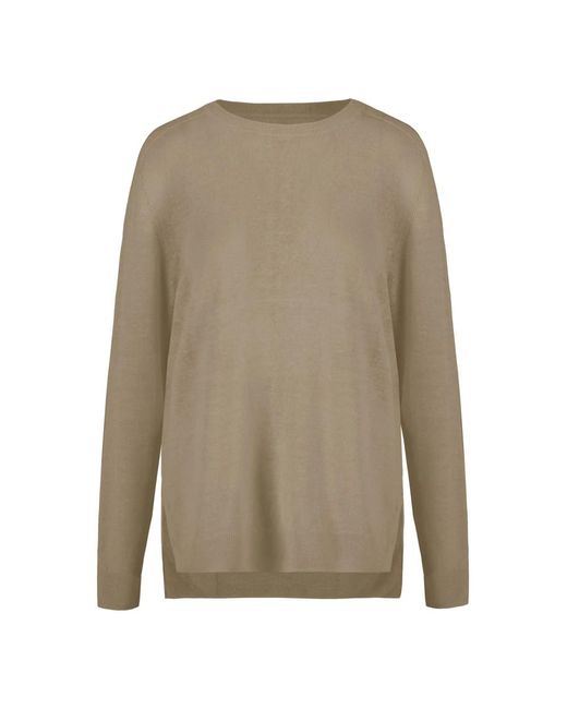 Bomboogie Gray Round-Neck Knitwear
