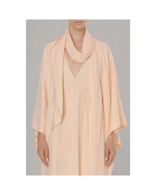 Alberta Ferretti Natural Maxi Dresses