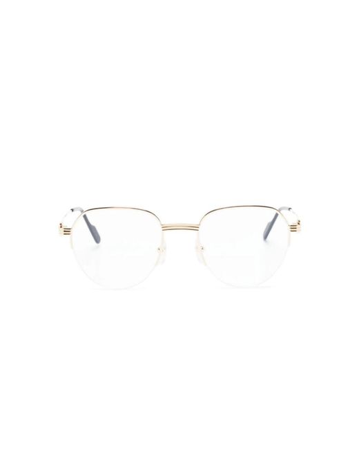 Cartier Metallic Glasses for men