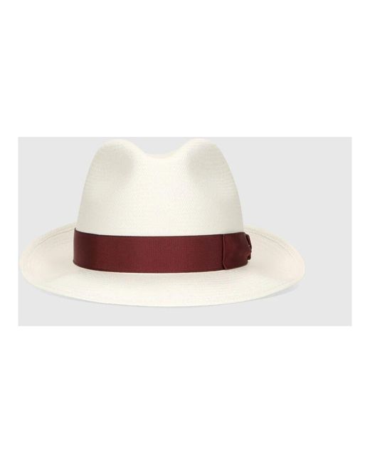 Hats di Borsalino in Red da Uomo