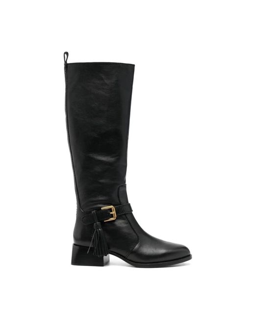 Shoes > boots > high boots See By Chloé en coloris Black