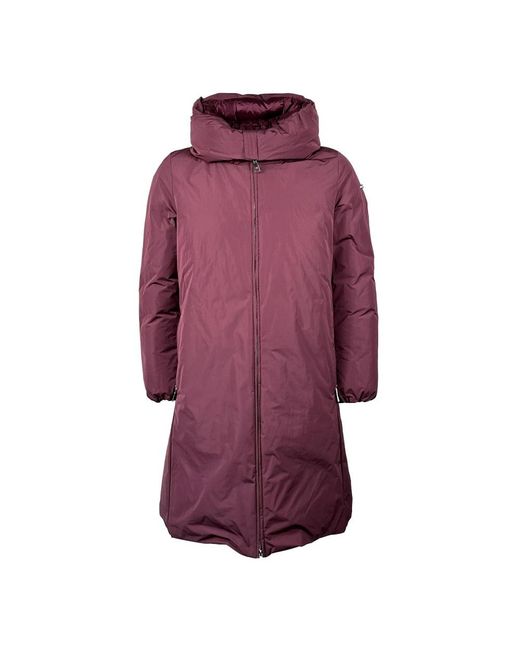 Add Gewatteerde Donsjas in het Purple