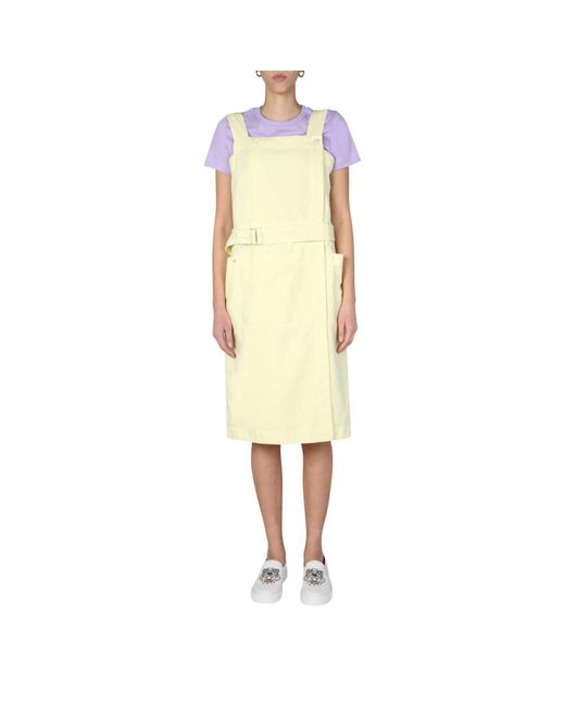 KENZO Yellow Midi Dresses