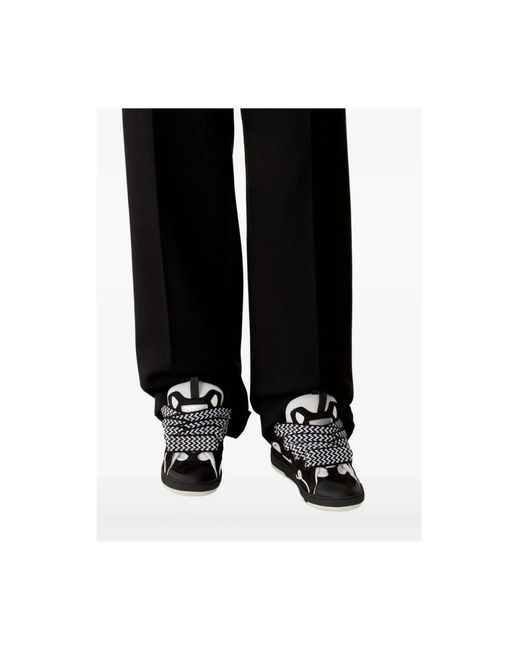 Lanvin Curb Sneakers in Black für Herren