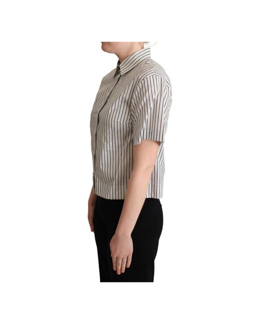 Dolce & Gabbana Gray Shirts