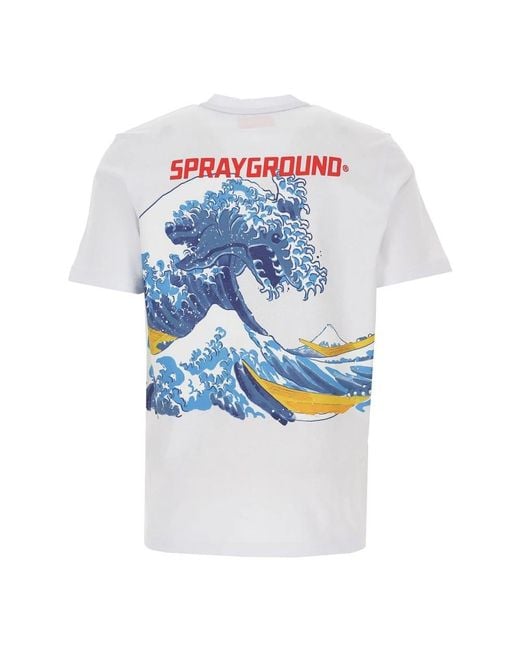 T-Shirts Sprayground de hombre de color White