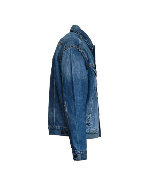 Carhartt Blue Denim Jackets for men