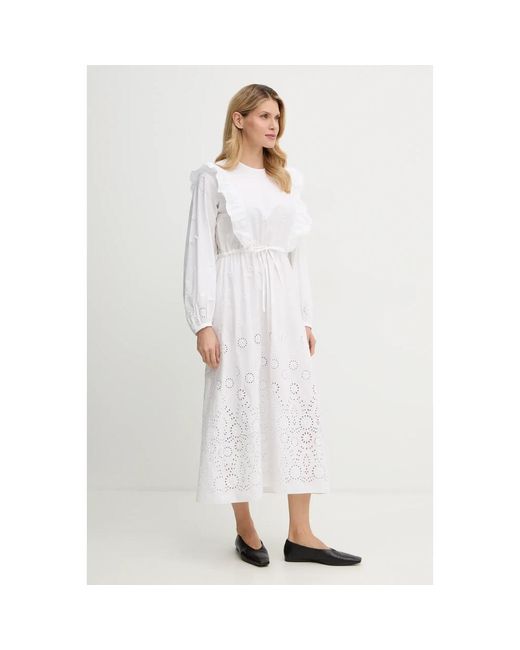 Midi Dresses A.P.C. de color White