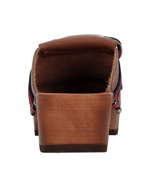 Clogs Jejia en coloris Brown