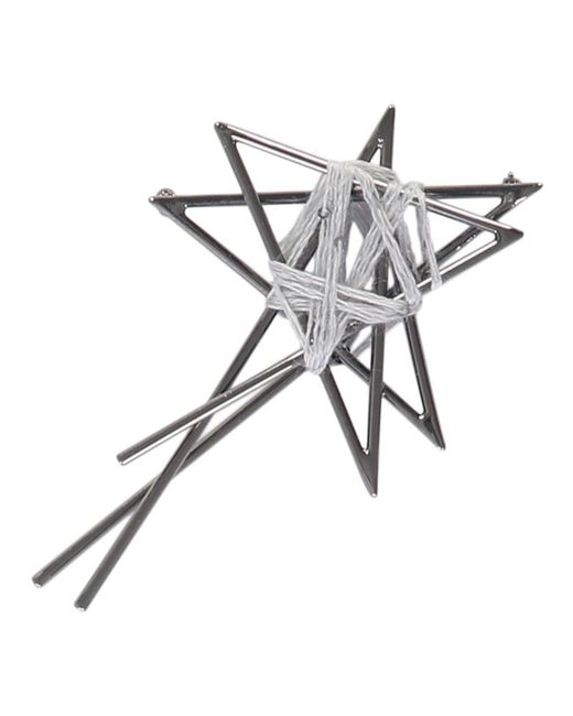 Lorena Antoniazzi Gray Brooches