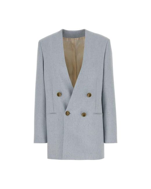 Alberta Ferretti Blue Blazers