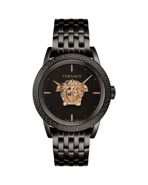 Versace Black Palazzo Empire Watch for men