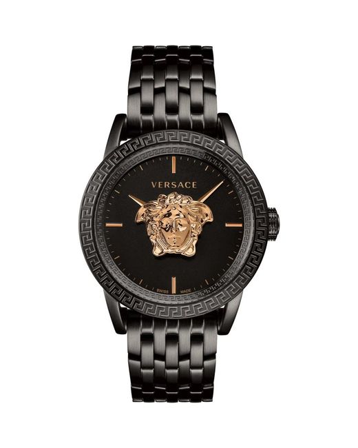 Versace Palazzo Empire Horloge in het Black voor heren