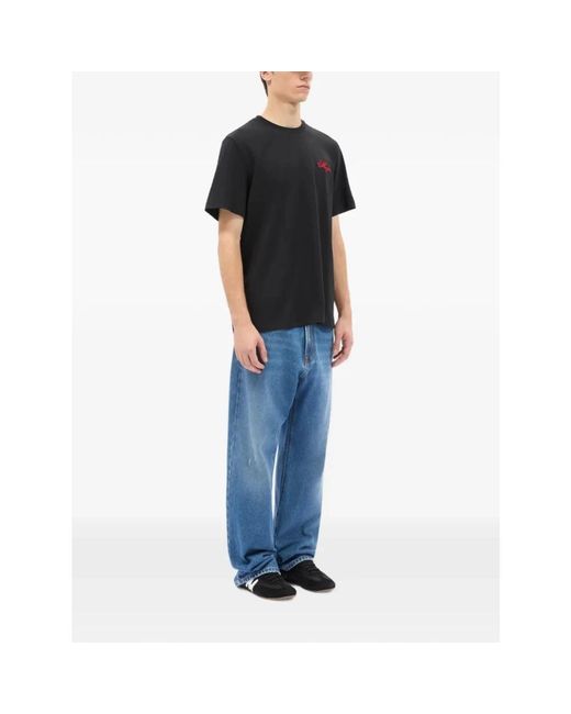 MSGM Black T-Shirts for men