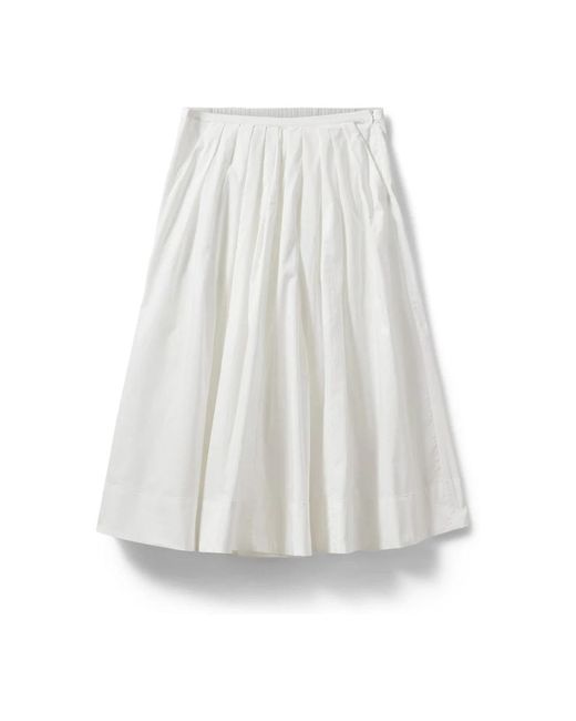 Sofie Schnoor Off Katoenen Rok in het White