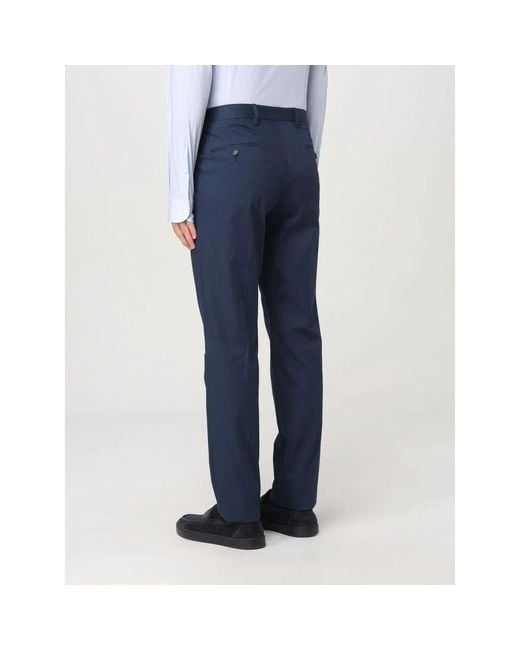Suit Trousers di Manuel Ritz in Blue da Uomo