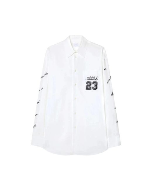 Off-White c/o Virgil Abloh White Casual Shirts for men